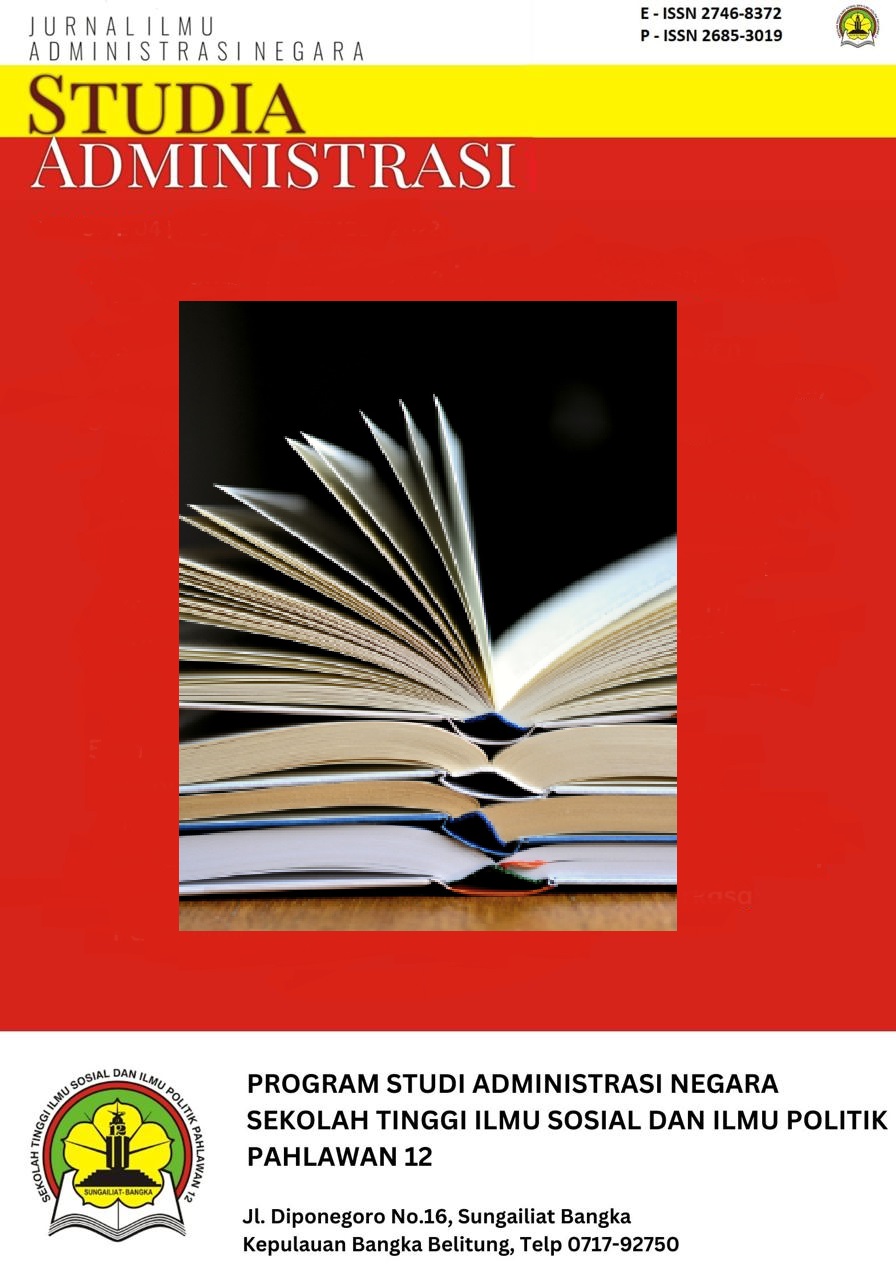 					View Vol. 7 No. 1 (2025): JURNAL STUDIA ADMINISTRASI
				